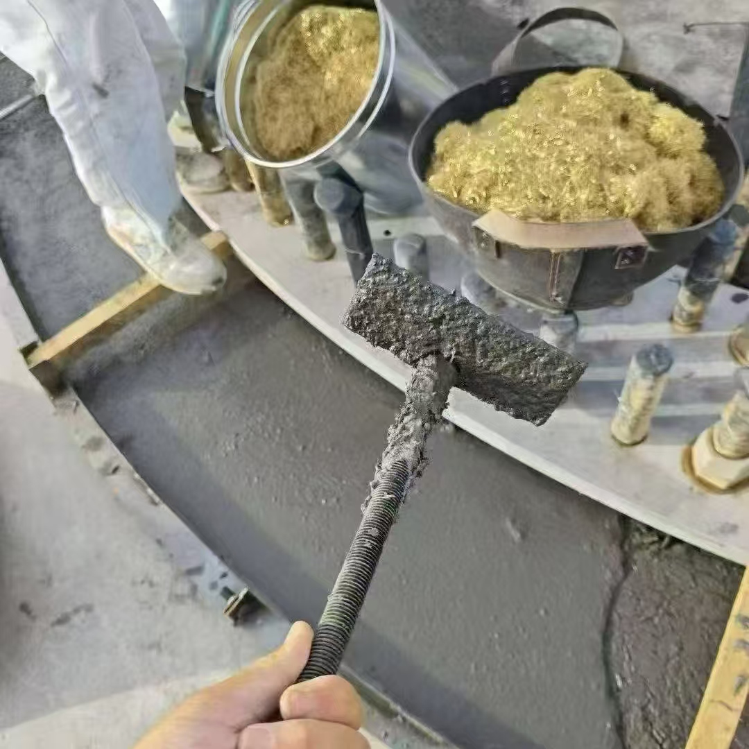 上蔡C120钢纤维高强无收灌浆料 轧机压缩机汽轮机发电机锻压设备底座灌浆材料